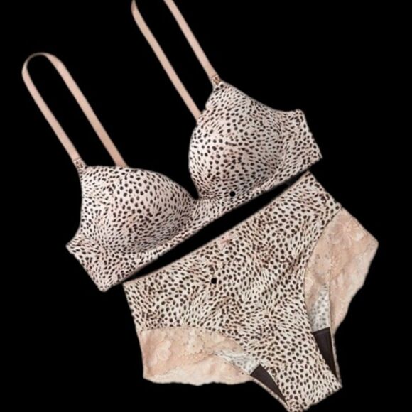 Victorias Secret Supersoft Body Maternity SET Nursing Wireless bra & Shortie NWT - Picture 3 of 14